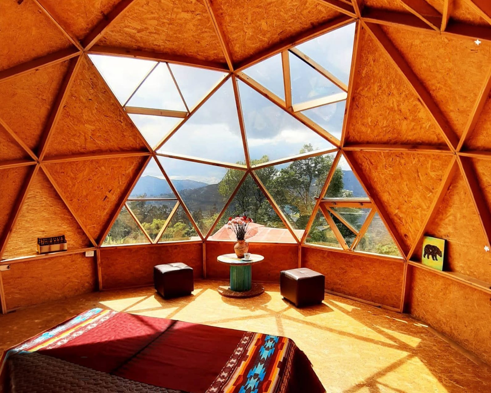 Casa del Oso, para 3 personas — Villa del Árbol — Tibaná, Boyacá