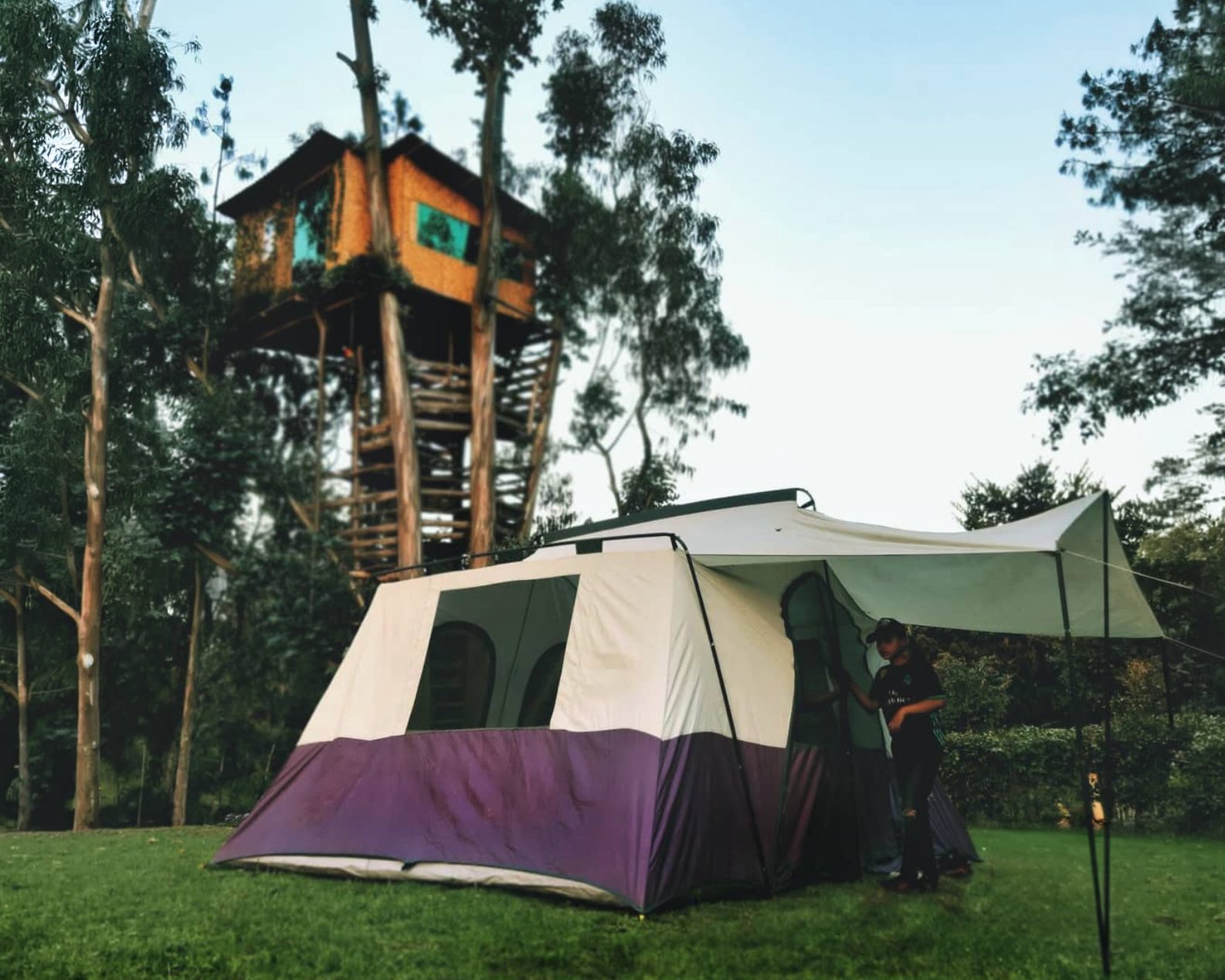Zona de Camping, para 12 personas — Villa del Árbol — Tibaná, Boyacá